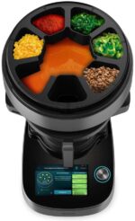 Robot cuiseur multifonction Cecotec Mambo CooKing Unique, 45 fonctions, 2200 W, bol inox 5 L