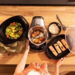 Robot cuiseur multifonction Cecotec Mambo CooKing Unique, 45 fonctions, 2200 W, bol inox 5 L