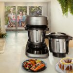 Robot cuiseur multifonction Cecotec Mambo CooKing Unique, 45 fonctions, 2200 W, bol inox 5 L