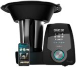 Robot cuiseur multifonction Cecotec Mambo CooKing Unique, 45 fonctions, 2200 W, bol inox 5 L