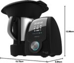 Robot cuiseur multifonction Cecotec Mambo CooKing Unique, 45 fonctions, 2200 W, bol inox 5 L