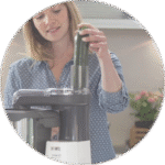 Robot cuiseur multifonction programmable 4,5 L, 180 °C, découpe directe intégrée