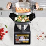 Robot de cuisine multifonction 4,5 L, écran tactile 10″, 30 fonctions, 15 programmes, Wi-Fi