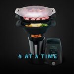 Robot de cuisine multifonction connecté Wi-Fi, écran tactile 7″, 30 fonctions, bol 3,3 L, balance intégrée