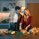 Robot de cuisine multifonction connecté Wi-Fi, écran tactile 7″, 30 fonctions, bol 3,3 L, balance intégrée