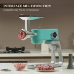 Robot pâtissier 5 L, structure métal moulé, minuterie