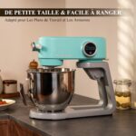 Robot pâtissier 5 L, structure métal moulé, minuterie