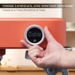 Robot pâtissier 5 L, structure métal moulé, minuterie