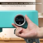 Robot pâtissier 5 L, structure métal moulé, minuterie