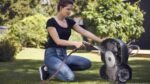 Robot tondeuse automatique Husqvarna Automower 310 pour jardin jusqu’à 1000 m²