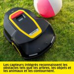 Robot tondeuse automatique RCX 6, 3000 m², GPS RTK, caméra