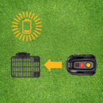 Robot tondeuse sans fil Landxcape LX799, 300 m², pente 25 %, retour automatique