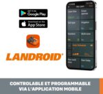 Robot tondeuse sans fil connecté WORX Landroid WR184E 400 m² Wi-Fi