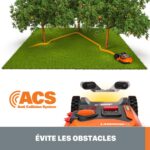 Robot tondeuse sans fil connecté WORX Landroid WR184E 400 m² Wi-Fi