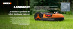 Robot tondeuse sans fil connecté WORX Landroid WR184E 400 m² Wi-Fi