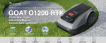 Robot tondeuse sans fil O1200 RTK 1200 m², RTK, LiDAR 3D-ToF