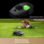 Robot tondeuse sans fil MOVA 1000 LiDAR 3D, 1000 m², pente 45 %