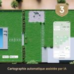 Robot tondeuse sans fil DREAME A1 Pro 2000 m² LiDAR