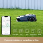 Robot tondeuse sans fil MOVA 1000 LiDAR 3D, 1000 m², pente 45 %