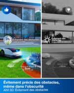 Robot tondeuse sans fil ECOVACS GOAT O800 RTK jardin 800 m²