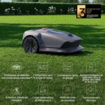 Robot tondeuse sans fil MOVA 1000 LiDAR 3D, 1000 m², pente 45 %