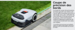 Robot tondeuse sans fil Genie600 RTK + Vision, coupe 20 cm, 900 m²
