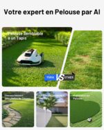 Robot tondeuse sans fil MAMMOTION YUKA 2000 2000 m²