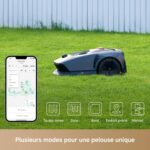 Robot tondeuse sans fil MOVA 1000 LiDAR 3D, 1000 m², pente 45 %