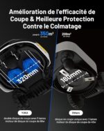 Robot tondeuse sans fil MAMMOTION YUKA 2000 2000 m²