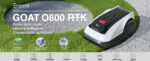 Robot tondeuse sans fil ECOVACS GOAT O800 RTK jardin 800 m²