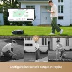 Robot tondeuse sans fil MOVA 1000 LiDAR 3D, 1000 m², pente 45 %