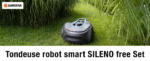Robot tondeuse sans fil Smart SILENO Free 750 m²