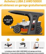 Robot tondeuse MAMMOTION LUBA 2 AWD 3000X 3000 m²