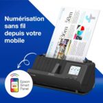 Scanner de documents, écran tactile 10,9 cm, ADF 100