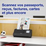 Scanner de documents, écran tactile 10,9 cm, ADF 100