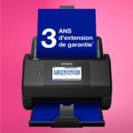 Scanner de documents, écran tactile 10,9 cm, ADF 100