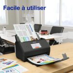 Scanner de documents, écran tactile 10,9 cm, ADF 100