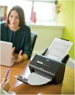 Scanner de documents recto-verso 60 ppm, ADF 100 feuilles, Wi-Fi/Ethernet/USB 3.0