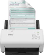 Scanner de documents recto-verso 60 ppm, ADF 100 feuilles, Wi-Fi/Ethernet/USB 3.0