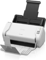Scanner de documents recto-verso 60 ppm, ADF 100 feuilles, Wi-Fi/Ethernet/USB 3.0
