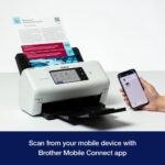 Scanner de documents recto-verso 40 ppm / 80 ipm, ADF 80, USB 3.0, Ethernet, Wi-Fi