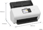 Scanner de documents recto-verso 60 ppm, ADF 100 feuilles, Wi-Fi/Ethernet/USB 3.0