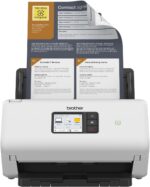 Scanner de documents recto-verso 60 ppm, ADF 100 feuilles, Wi-Fi/Ethernet/USB 3.0