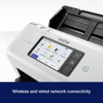 Scanner de documents recto-verso 40 ppm / 80 ipm, ADF 80, USB 3.0, Ethernet, Wi-Fi