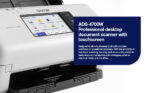 Scanner de documents recto-verso 40 ppm / 80 ipm, ADF 80, USB 3.0, Ethernet, Wi-Fi