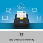 Scanner de documents Wi-Fi 40 pages/minute recto-verso ADF 80 feuilles écran tactile 4,3&Prime;