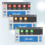 Scanner de documents Wi-Fi 40 pages/minute recto-verso ADF 80 feuilles écran tactile 4,3&Prime;