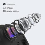 Scanner de livres A3 18 MP, curve-flatten, OCR 180+ langues