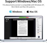 Scanner de livres A3 pliable 24 MP – OCR 180+ langues