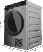 Sèche-linge 10 kg à pompe à chaleur A+++ moteur Inverter Plus 14 programmes